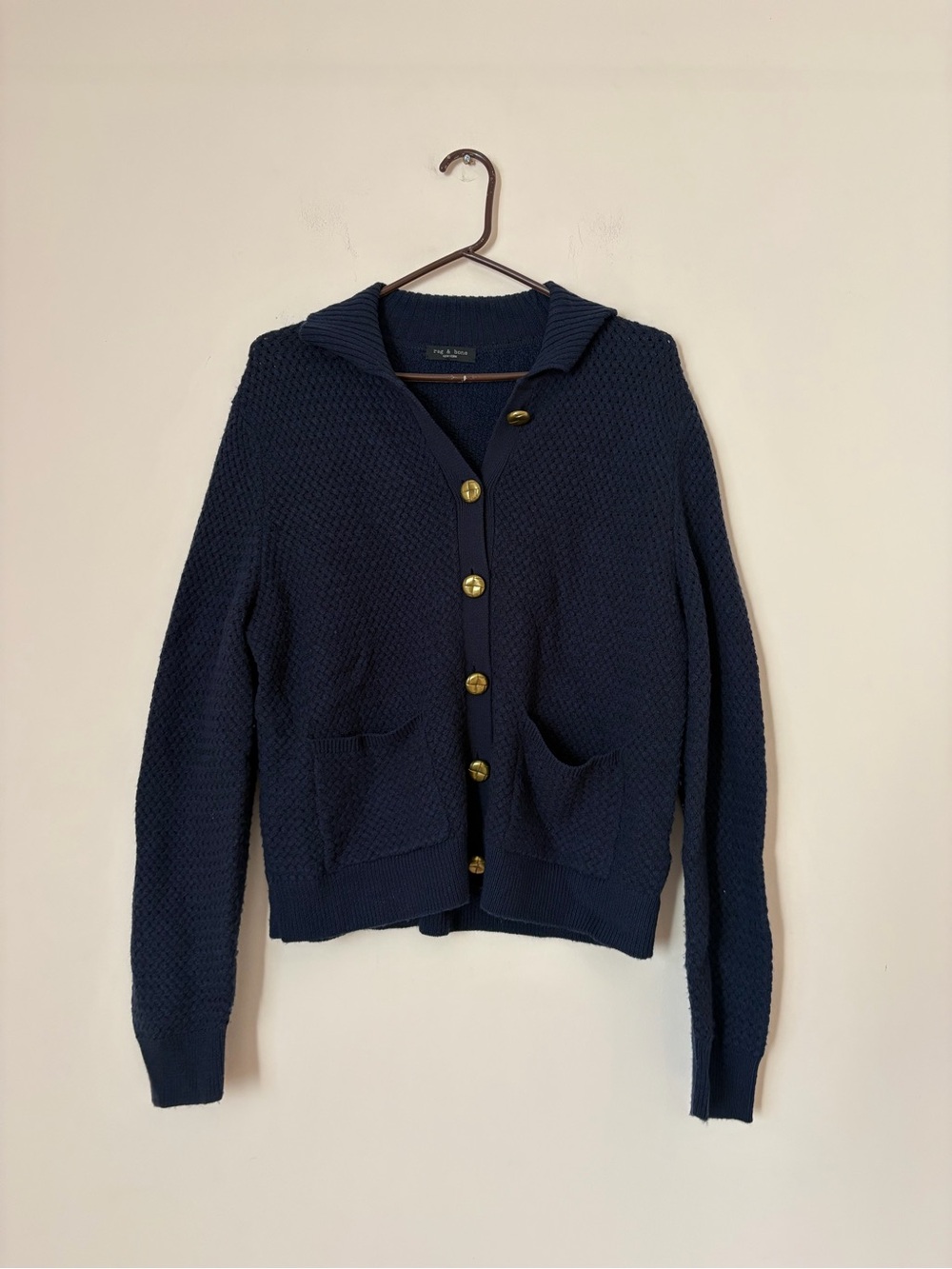 Rag & Bone Jax navy blue cardigan - Picture 2 of 7